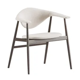 Masculo Dining Chair by Gubi